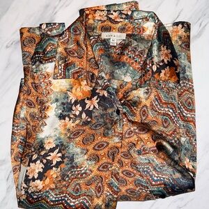 Alex + Lill Multicolor Patterned Shirt